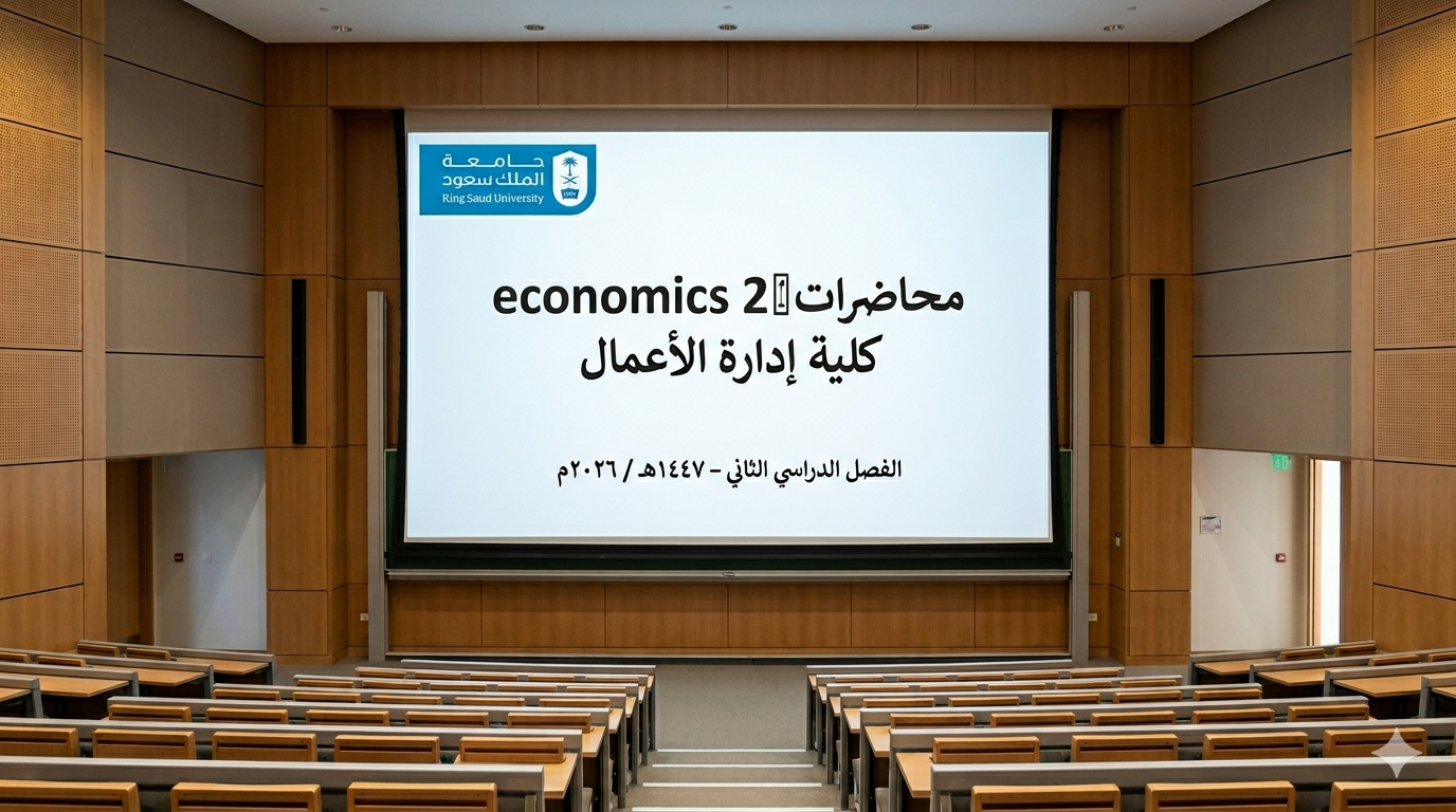محاضرات economics 2️⃣